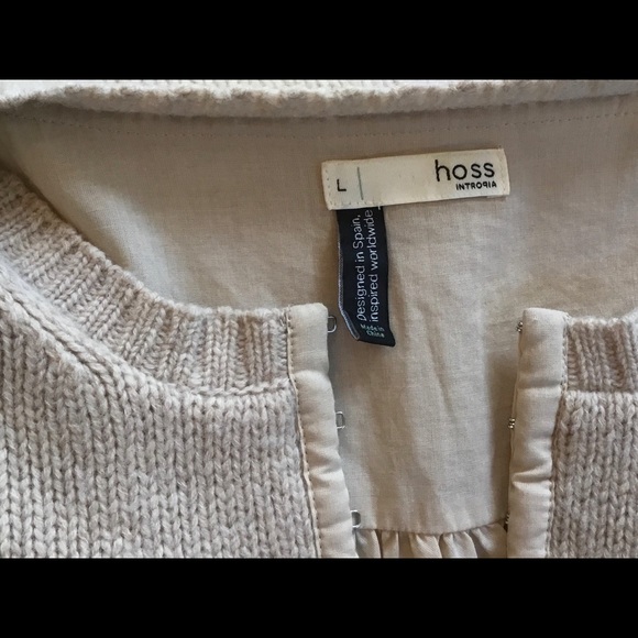COPY - Cute peplum sweater with inlay lining size medium - Picture 3 of 3